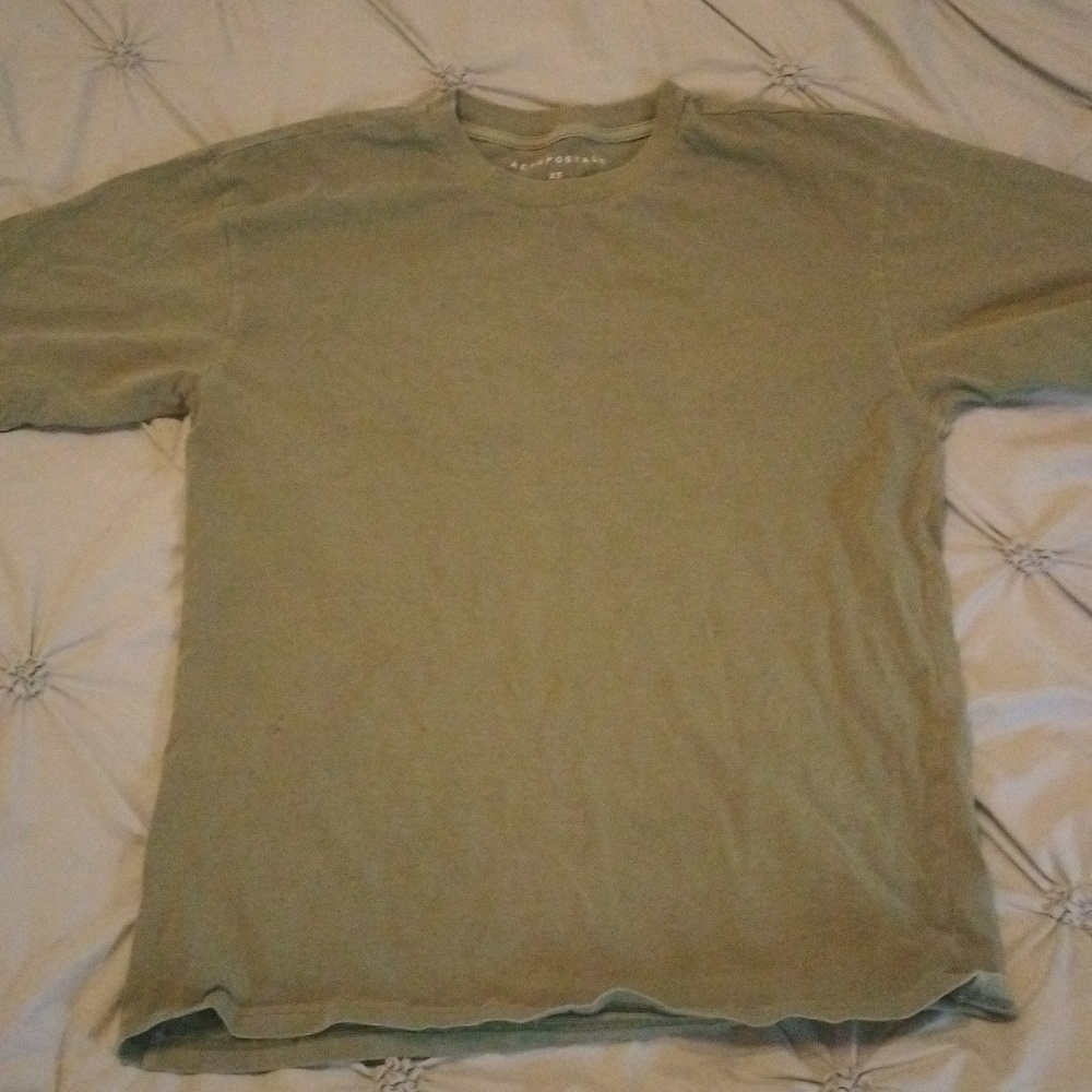 Aeropostale green basic tee XS